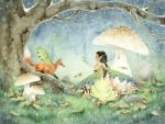 Fairy and fox