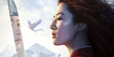 Mulan ( 2020 ) - mulan, poster, movie, face, afis, asian, actress, liu yifei