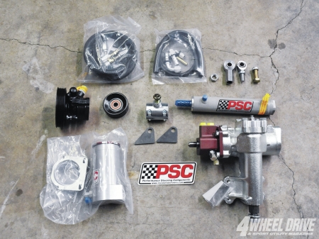 PSC Ram Assist Steering Kit - kit, steering, power, component