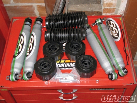 Trailmaster 2 Inch Coil Spacer Kit - kit, spacer, parts, coil
