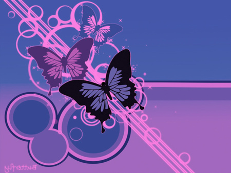 vector butterfly wallpaper by blinn .jpg - flutter, nature, flyaway