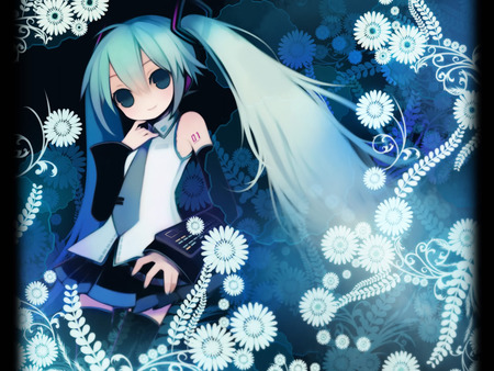 1228932550606 .jpg - flowers, girl, miku