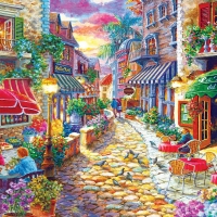 Late Afternoon In Italy
