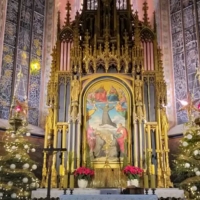 Church Altar in Poland