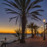 Promenade in Alicante, Spain