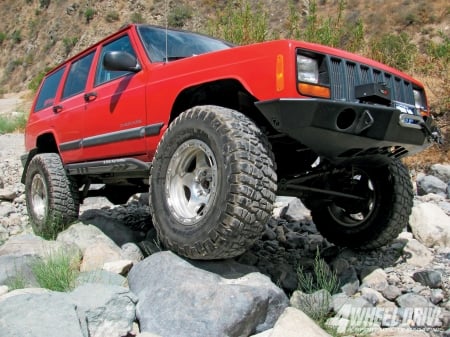 Jeep Cherokee XJ 1997 - ride, offroad, crawl, 4x4