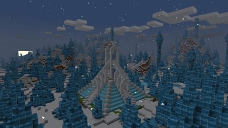 Dark Winter Vibes, Scary Ice Palace in Realmcraft Free Minecraft Clone - games, minecraft update, fun, mobile games, game design, free minecraft, play games, blockbuild, animals, action adventure, letsplay, realmcraft, minecraft tutorial, sandbox game, pixel games, minecraft mob, pixels, minecrafter, minecraft, open world game, cube world, minecraft house, 3d game, building game, video games, gameplay