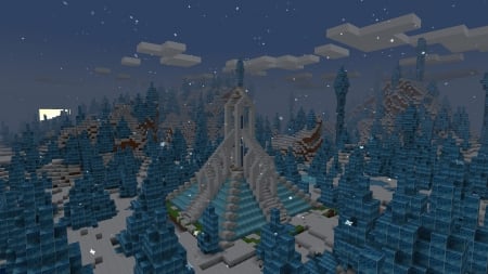 Dark Winter Vibes, Scary Ice Palace in Realmcraft Free Minecraft Clone - blockbuild, fun, game design, mobile games, pixels, realmcraft, action adventure, sandbox game, letsplay, building game, free minecraft, minecraft, minecraft update, gameplay, 3d game, minecraft tutorial, minecrafter, pixel games, minecraft house, cube world, open world game, games, video games, minecraft mob, animals, play games