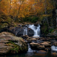 Fall at Cochran Mill Park Falls, Georgia