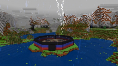 Build an Open Air Laboratory from Among Us in RealmCraft Free Minecraft Clone - games, minecraft update, fun, mobile games, game design, free minecraft, play games, blockbuild, animals, action adventure, letsplay, realmcraft, minecraft tutorial, sandbox game, pixel games, minecraft mob, pixels, minecrafter, minecraft, open world game, cube world, minecraft house, 3d game, building game, video games, gameplay