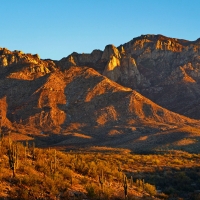 Catalina Mountains in Southern Arizona