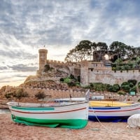 Tossa de Mar Fortress, Spain