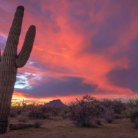 Amazing Sky near Mesa, Arizona