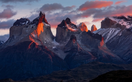 Mountain - Mountain, snow, nature, sky