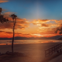 Beach at Sunset