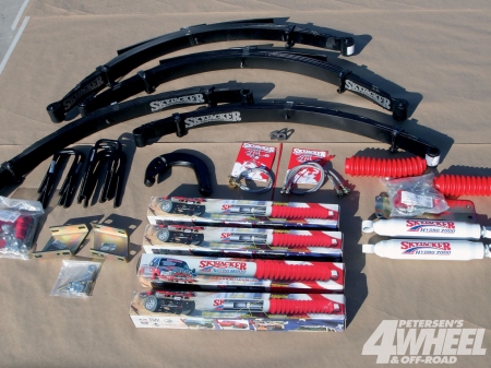 Skyjacker Suspenssion Kit - kit, suspension, lift, components