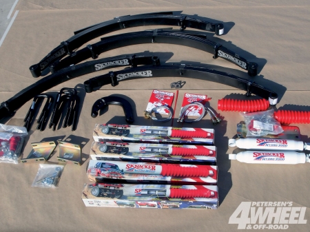 Skyjacker Suspenssion Kit - kit, lift, suspension, components