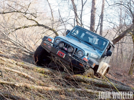 Jeep Wrangler TJ 1997 - ride, thrill, offroad, 4x4