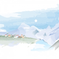 Village in the Valley
