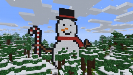 My snowman and me ☃️ Easy Builds Ideas in RealmCraft Free Minecraft Style Game - blockbuild, fun, game design, mobile games, pixels, realmcraft, action adventure, sandbox game, letsplay, building game, free minecraft, minecraft, minecraft update, gameplay, 3d game, minecraft tutorial, minecrafter, pixel games, minecraft house, cube world, open world game, games, video games, minecraft mob, animals, play games