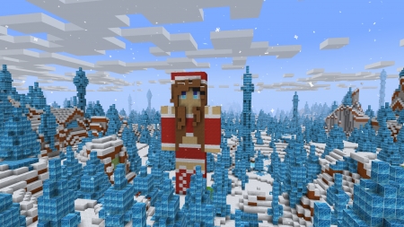 Christmas Minecraft Export Girl Skin || Avatar Girl in Realmcraft Free Minecraft Clone - blockbuild, fun, game design, mobile games, pixels, realmcraft, action adventure, sandbox game, letsplay, building game, free minecraft, minecraft, minecraft update, gameplay, 3d game, minecraft tutorial, minecrafter, pixel games, minecraft house, cube world, open world game, games, video games, minecraft mob, animals, play games