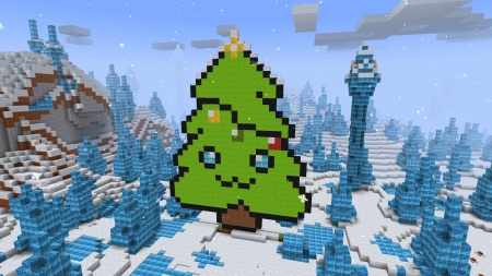 Cute & Adorable Evergreen Tree ✨ Kawaii ✨ in RealmCraft Free Minecraft StyleGame - blockbuild, fun, game design, mobile games, pixels, realmcraft, action adventure, sandbox game, letsplay, building game, free minecraft, minecraft, minecraft update, gameplay, 3d game, minecraft tutorial, minecrafter, pixel games, minecraft house, cube world, open world game, games, video games, minecraft mob, animals, play games