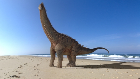 Alamosaurus - big, historical, alamosaurus, dino