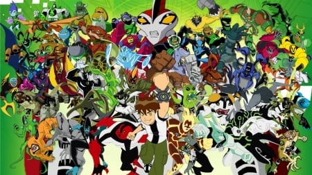 Ben 10 - show, Ben, cartoon, 10