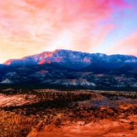 Last Light in the Desert, Utah