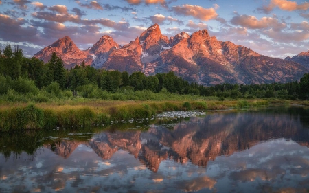 Sunrise at Grand Teton National Park