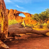 Skyline Arch at Arches National Park