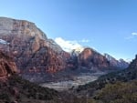 Beautiful views from the West rim trail at Zion National Park!