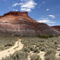 Paria, Utah in the warmer months