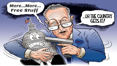 Sad Leader - politics, america, senator, schumer