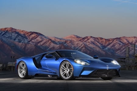 2017 Ford GT - gt, supercar, ford, mountain