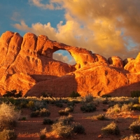 Sandstone Arches Arches National Park North Of Moab, Utah