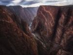 The painted walls of Black Canyon of the Gunnison, Colorado