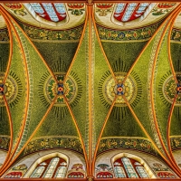 Church Ceiling in Luxembourg