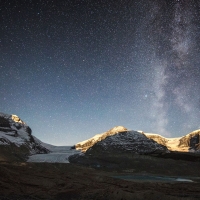 Athabasca Glacier in Jasper National Park, Alberta