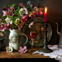Still Life with Candle