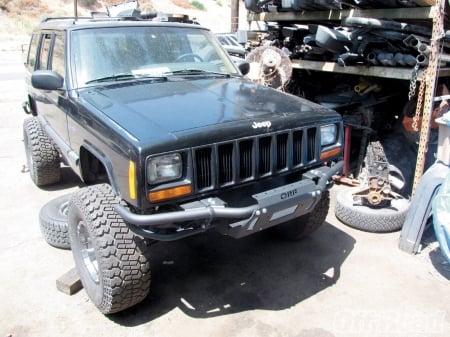 Jeep Cherokee XJ 1997 - ride, thrill, offroad, 4x4