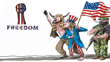 Freedom - uncle sam, passion, America, freedom, flag