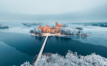 Trakai Castle in Lithuania