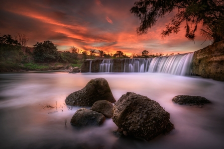 Sunset at Bekasi Indonesia - wallpaper, windows, Sunset at Bekasi Indonesia, desktop