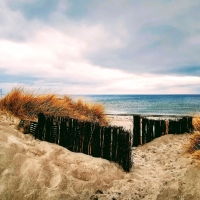 Sandy beach at the Baltic Sea, Germany