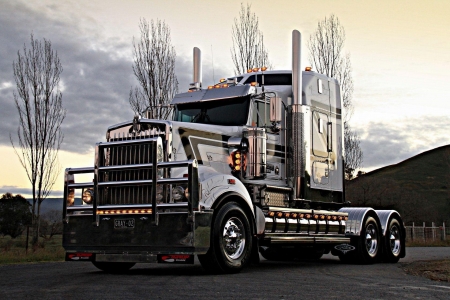 Kenworth - truck, kenworth, rig, mover, prime