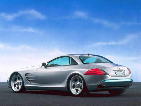 super car - mercedes, colour, sky