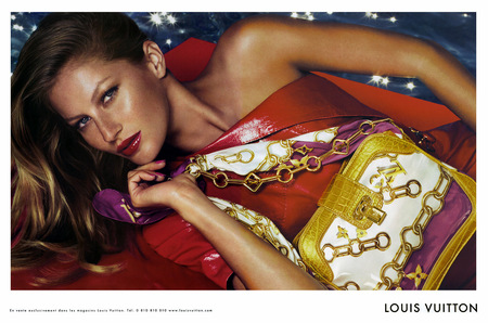 Louis Vuitton SS 06 01 - art, gisele bundchen, fashion, gisele, model, louis vuitton, ad campaign