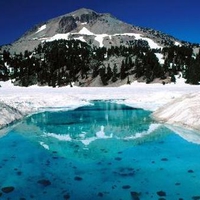 Thaw Lassen Valcanic National Park