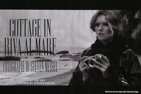 Cottage in Riva al Mare 01 - art, editorial, vogue, vogue italia, fashion, toni garrn, steven meisel